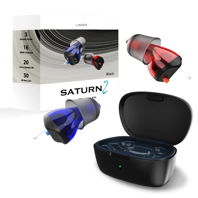 Linner Saturn 2 OTC Hearing Aids [FSA & HSA Eligible]