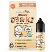 Organic Baby and Toddler D3&K2 Drops