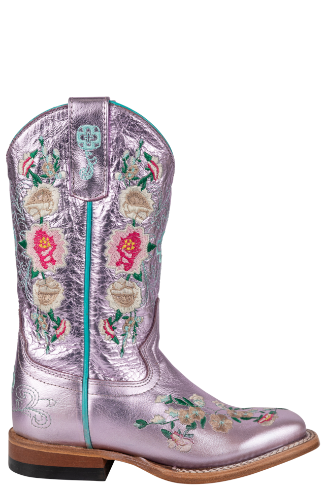 Macie Bean Pink Metallic Boots
