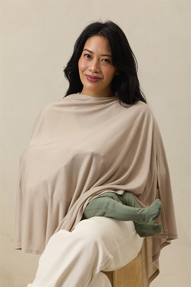 Taupe Nursing Cover