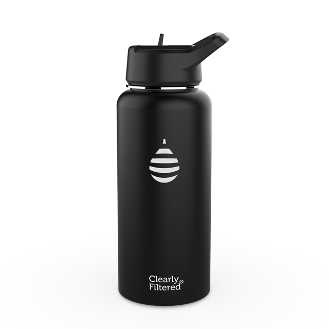 32oz Stainless Steel Filtered Water Bottle