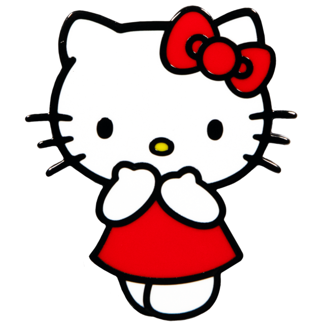 Hello Kitty - #4 Shocked Enamel Pin