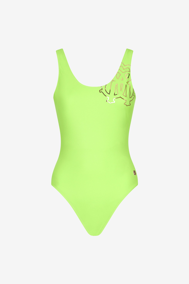 RC Monogram-Print Swimsuit
