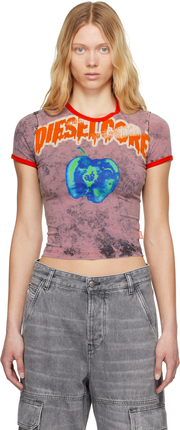 Purple T-Uncuties-Short-Q1 T-Shirt