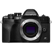 OM System OM-D E-M10 Mark IV Mirrorless Camera Body in Black