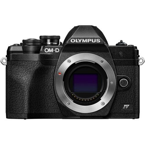 OM System OM-D E-M10 Mark IV Mirrorless Camera Body in Black