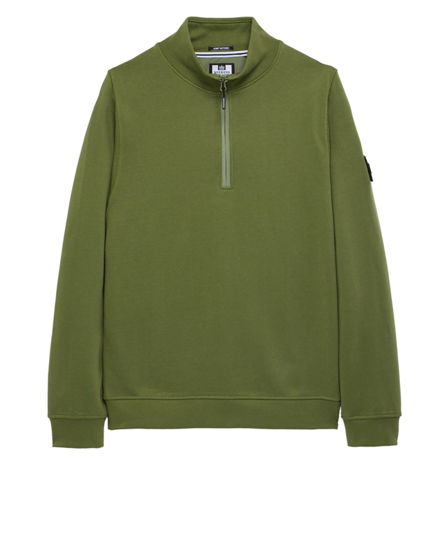 Kraviz Quarter Zip Sweatshirt Sapling Green