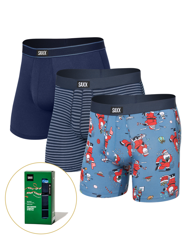 Daytripper Comfort Stretch Gift Box (3 Pack)