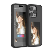 Personalized Custom Phone Case with E Ink Display Special Gift Idea Unique DIY Design