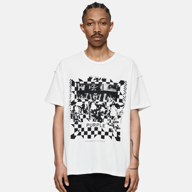 Purple Brand Coconut Milk 'Exit' T-Shirt