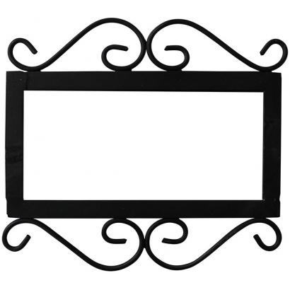 IRON FRAME FOR TALAVERA HOUSE NUMBERS