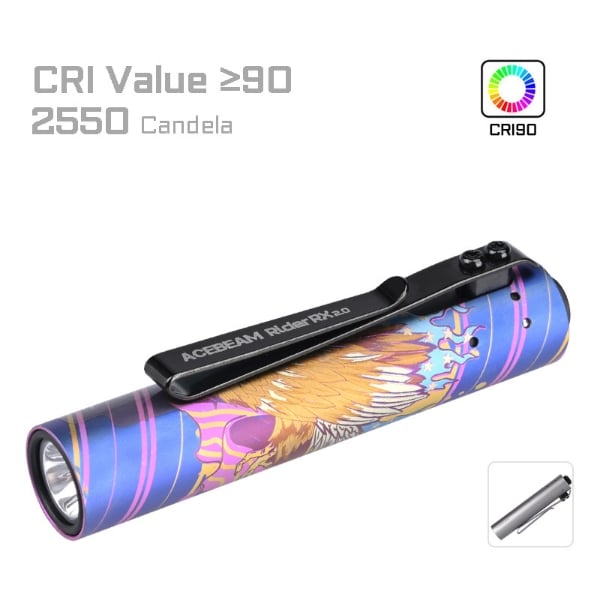 Rider RX 2.0 ANODIZED Titanium (Limited Edition)