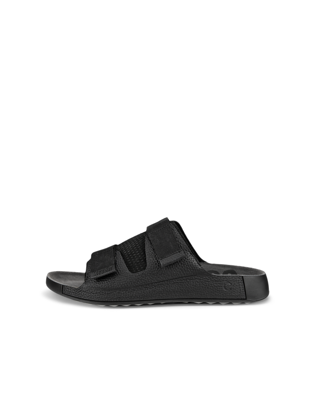 Men's ECCO® Cozmo Leather Two Strap Sandal