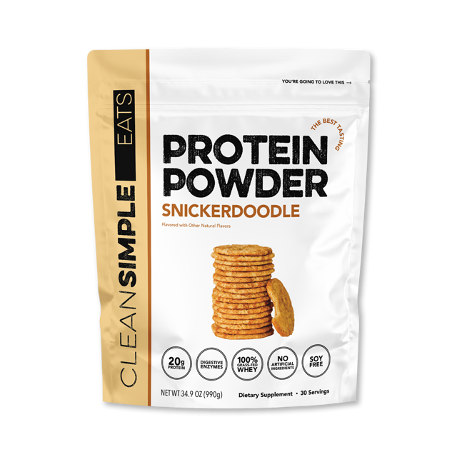 Protein Powder: Snickerdoodle (30 Serving Bag)