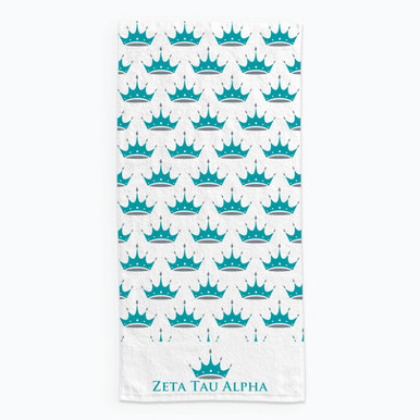 Zeta Tau Alpha New Beach Towel