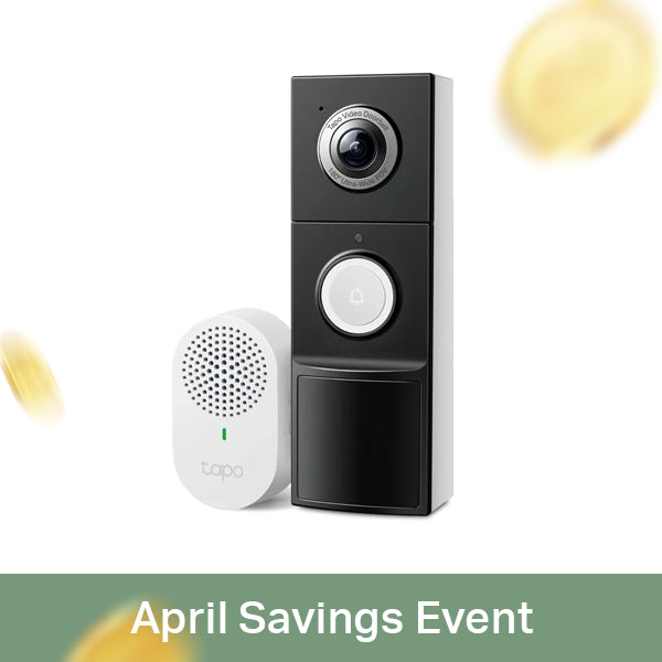 2K QHD Smart Doorbell with Chime, Tapo D225