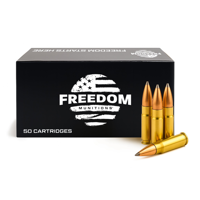 Freedom Munitions 300 Blackout Ammo- 150 Gr Soft Point (SP), 50 rounds, New