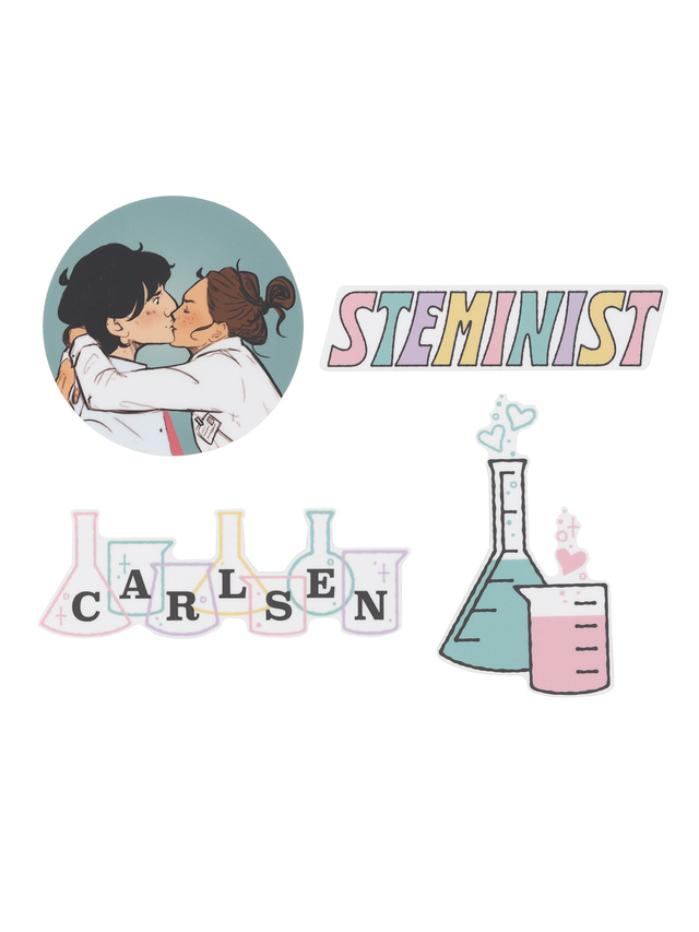 Ali Hazelwood: The Love Hypothesis Stickers - Set of 4