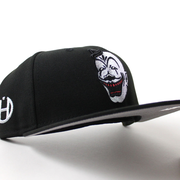 CLOWN HALFTIME New Era 59Fifty Fitted Hat (Black Gray Under Brim)