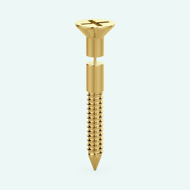 Screw Earring - Long