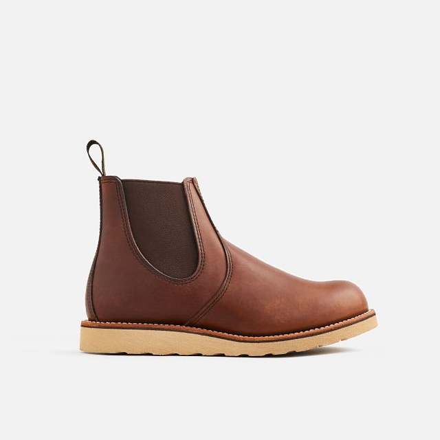 Red Wing Men's 6-inch Classic Chelsea in Amber Harness Leather