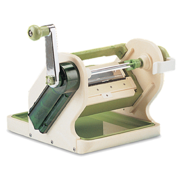 JB Prince D371 10 Inch 4 Inch Cutting Area Manual Vegetable Slicer Stainless Steel White
