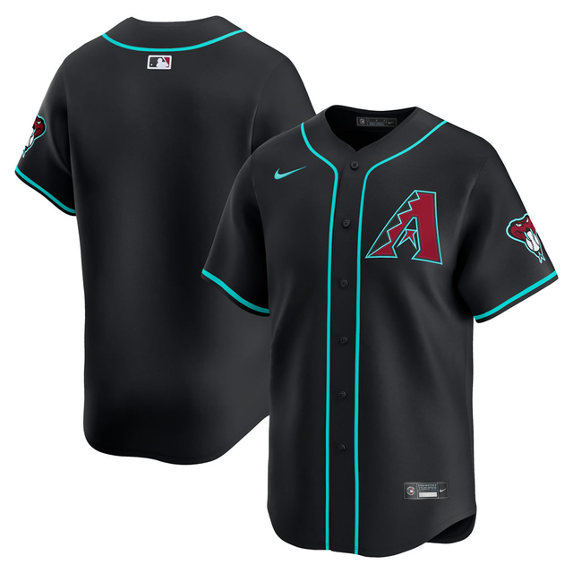 MLB Arizona Diamondbacks Nike Alternate Limited Jersey - Black