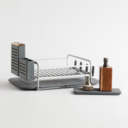 Dish Rack + Stone Sink Caddy