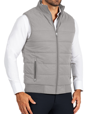 Down Vest - Light Grey