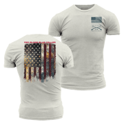 Red Blood Blue Collar® T-Shirt - Sand