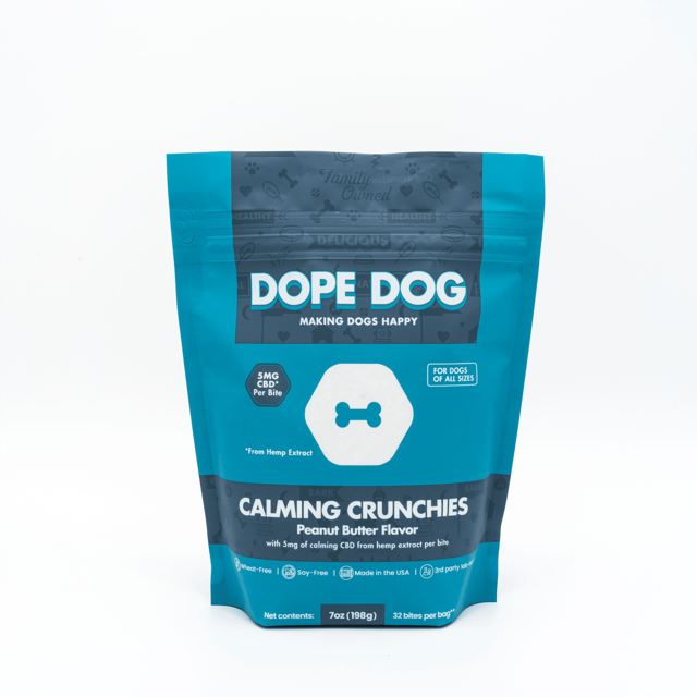 Calming Crunchies - Peanut Butter CBD Dog Treats