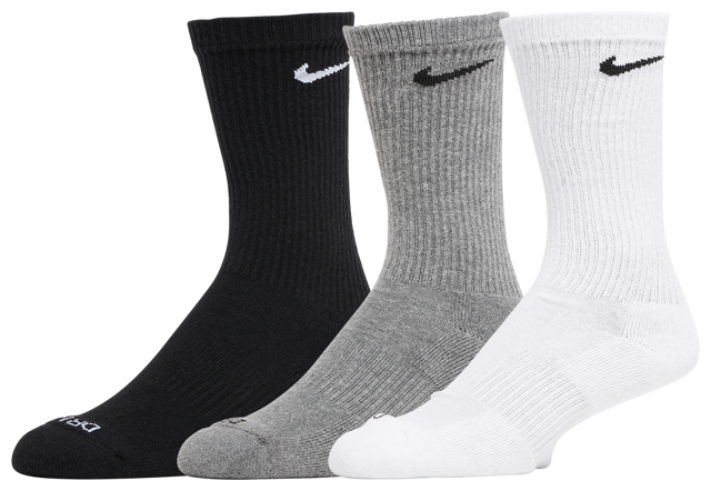 Nike 3 Pack Dri-FIT Plus Crew Socks