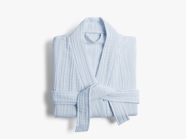 Cloud Cotton Robe (Lagoon)