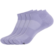 Unisex Bamboo Sports Ankle Socks: 4 Pairs