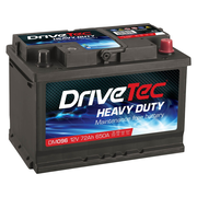 DRIVETEC -  Car Battery 096 SMF - 3 Year Warranty