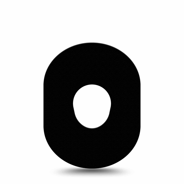 Black Dexcom G7 and Stelo Tape