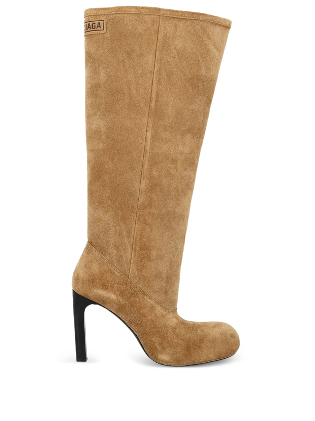 Balenciaga 80mm Fargo Leather Boots