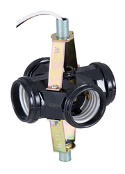 4 Socket Edison Base Socket Cluster (47702)