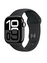 Watch Series 10 (GPS), Jet Black Aluminium Case with Black Sport Band