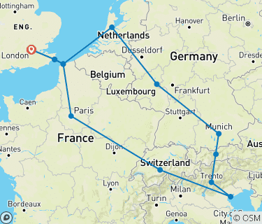 European Horizon (Standard, Summer ( From Mar '26), Start Amsterdam, Classic)