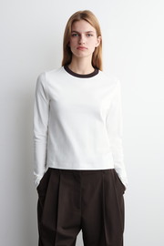 CLEAN CUT REGULAR LONG-SLEEVED T-SHIRT