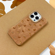 Suedette Phone Case - Croissant Club