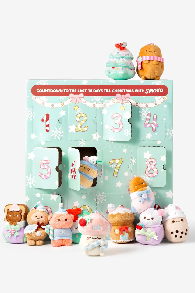 Smoko Friends Tinsel Town Bag Charm Advent Calendar (2025)