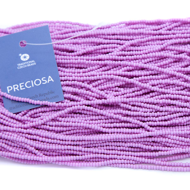 11SB995-PM: CZ Seed Bead Permalux Violet Matte 11/0 - 6HK