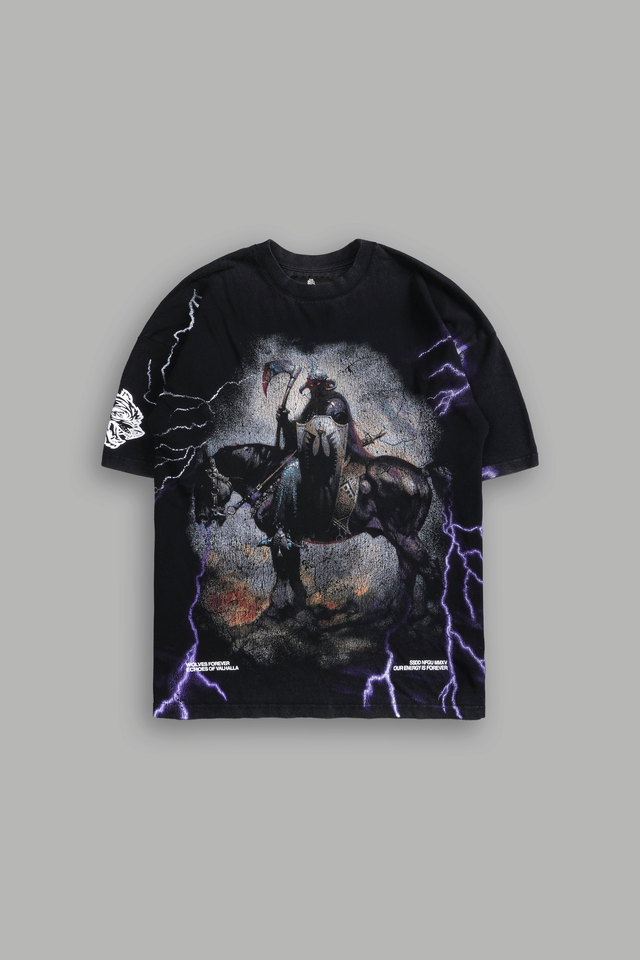 Elysium "Premium" Oversized Tee in Black