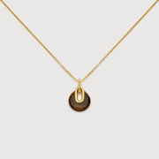 Kate Young Gemstone Pendant Chain Necklace
