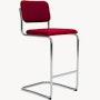 Cesca Upholstered Bar Height Stool
