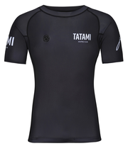 JJ Club Short Sleeve Rash Guard - Black