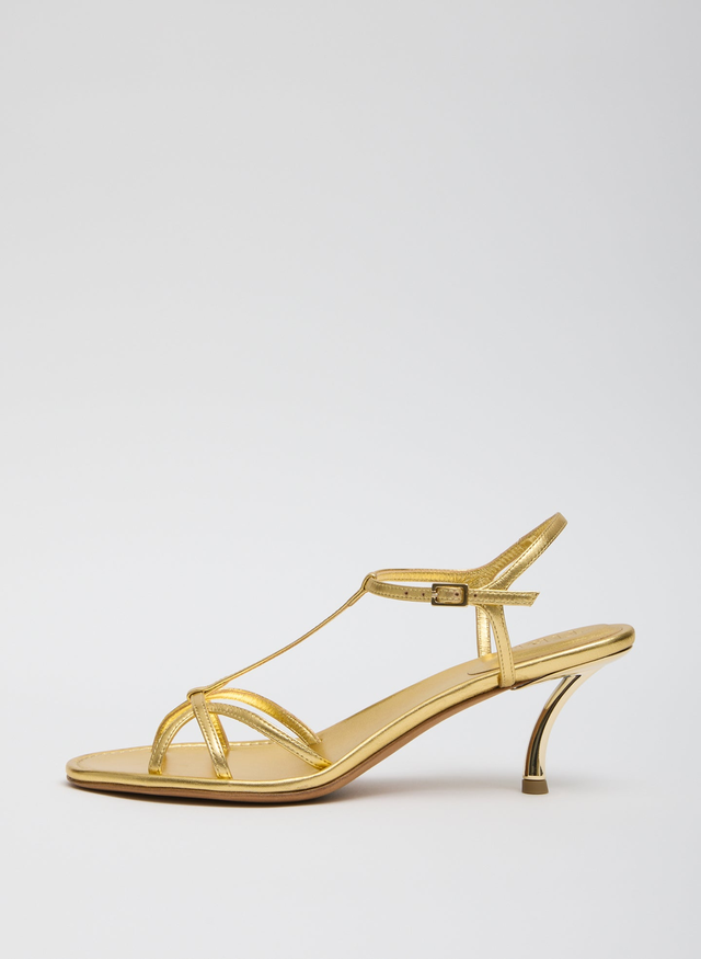 Milbourne Metallic Nappa Heel