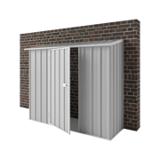 2.25m x 0.78m Off The Wall Garden Shed